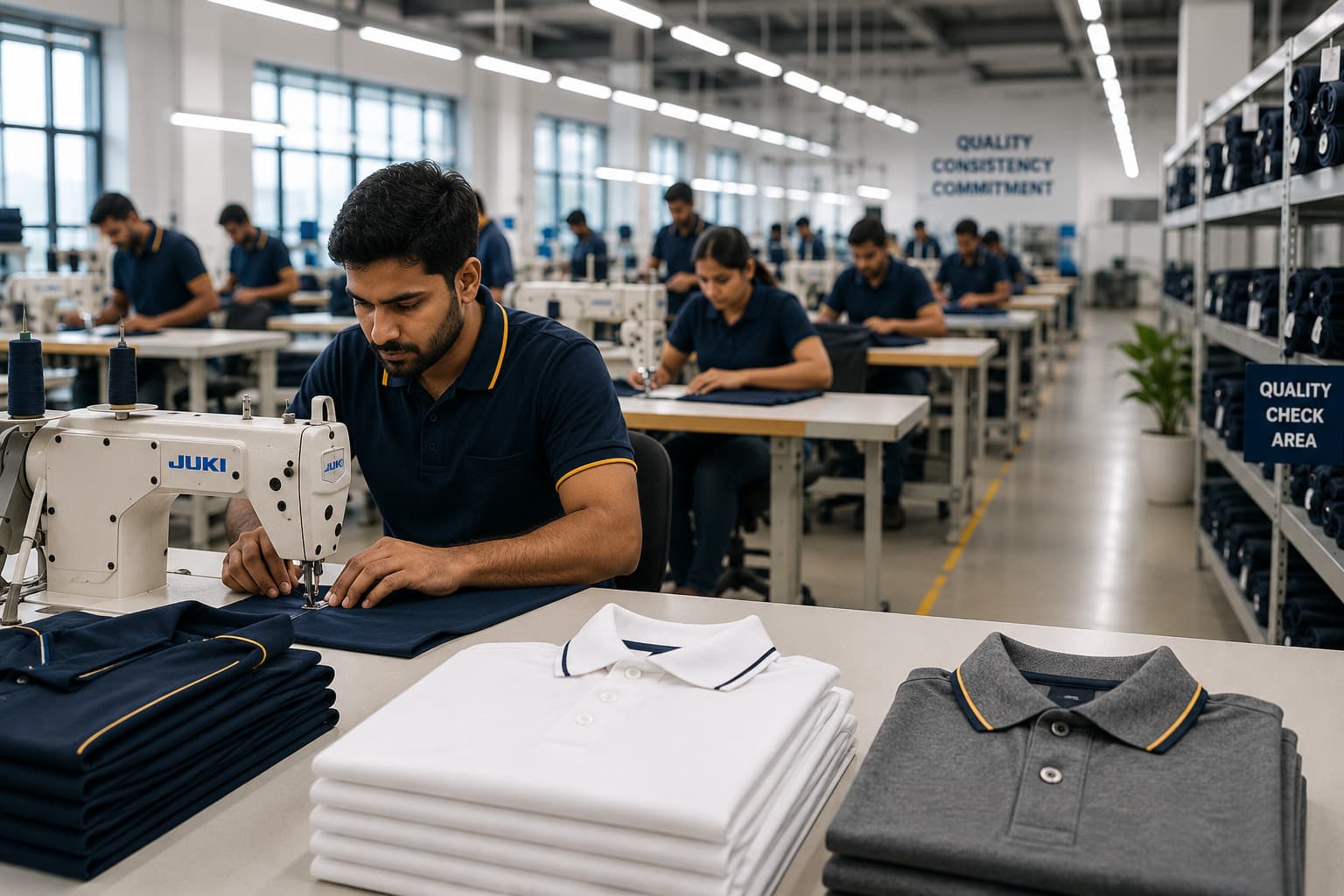 TES Apparels corporate apparel manufacturing